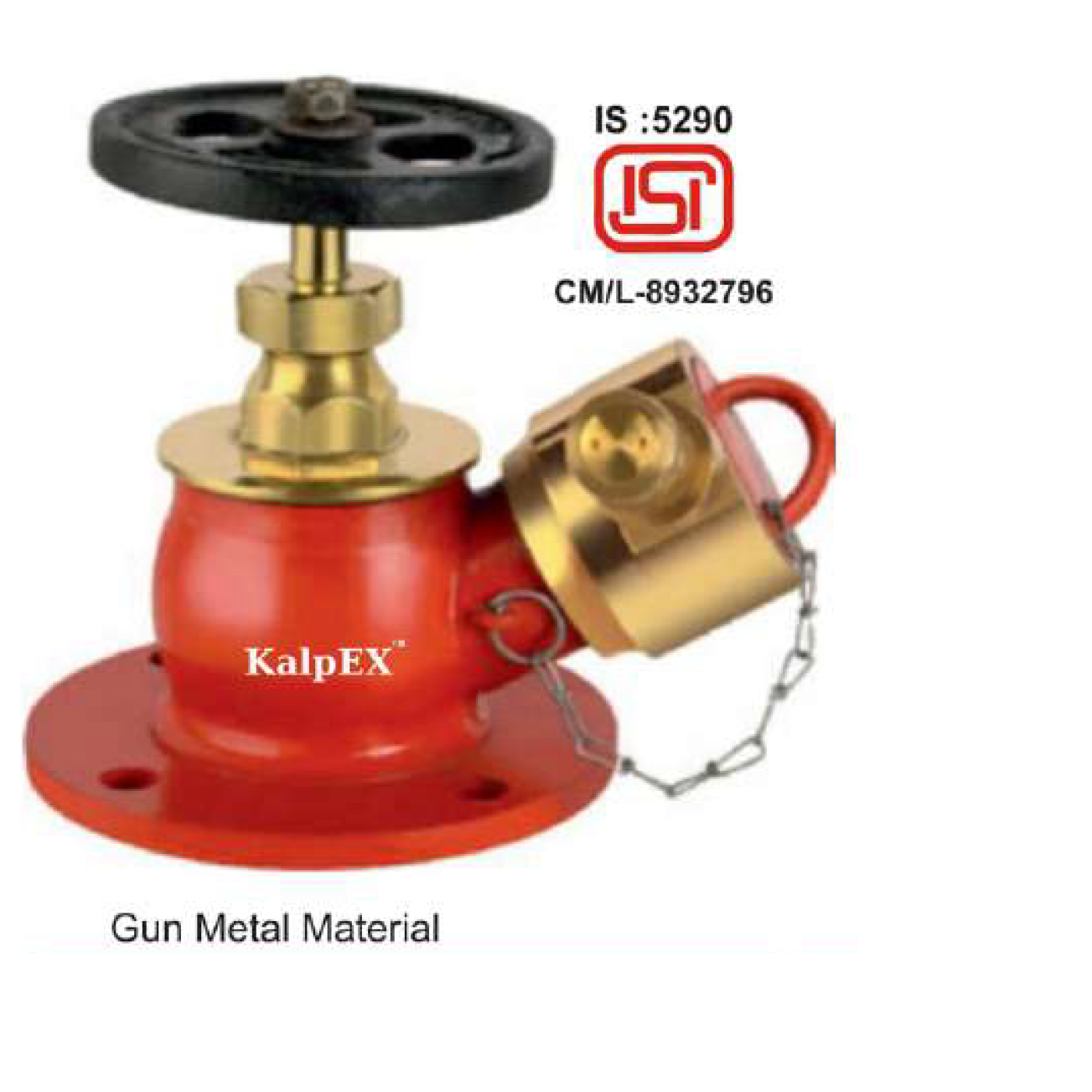 LANDING VALVE SINGLE OUTLET